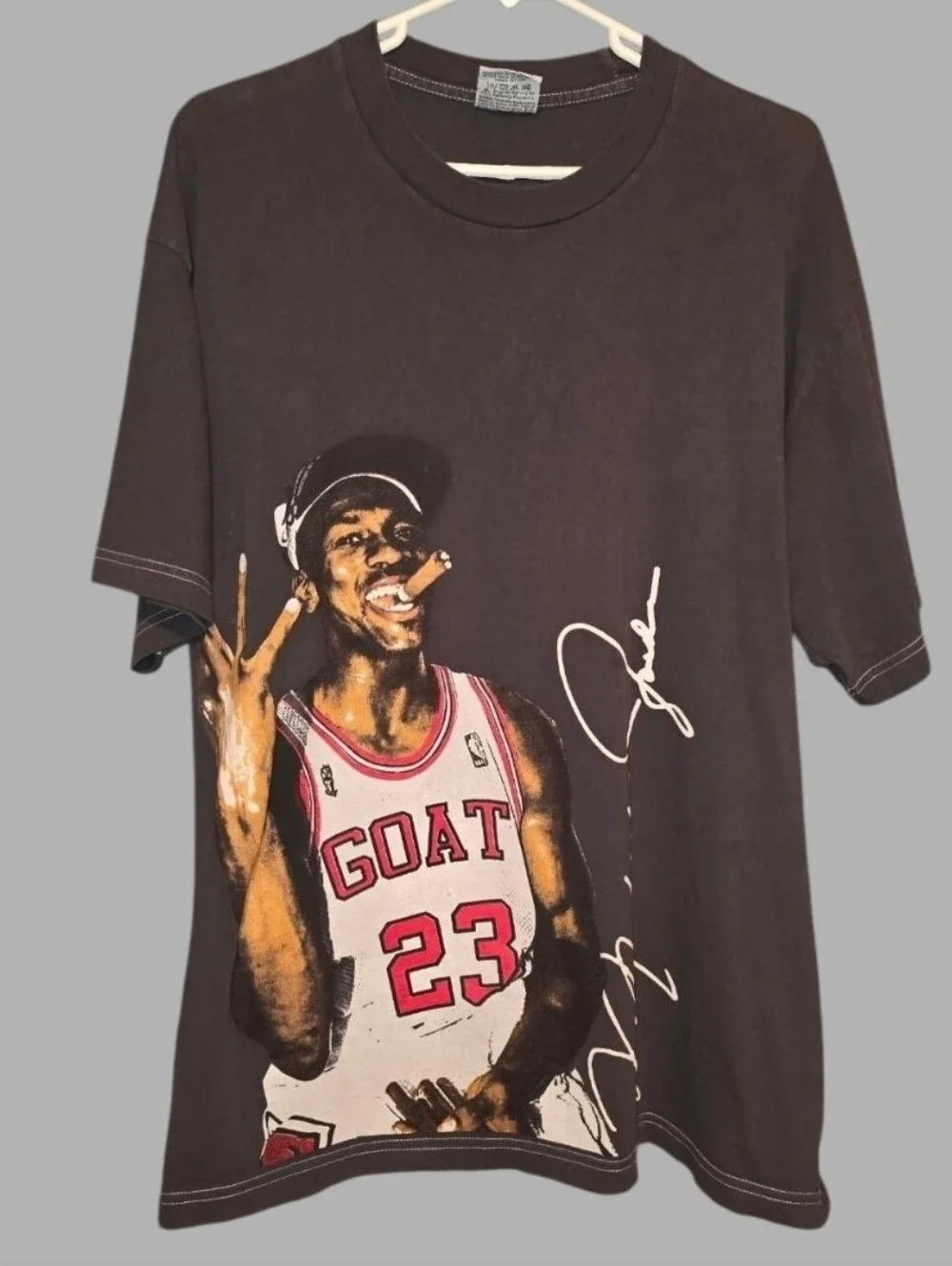 Vintage 90s Michael Jordan Chicago Bulls cotton t-shirt